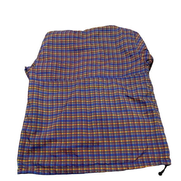 NIKE Men’s '90s Vintage Nike Reversible Plaid Windbreaker
Fireberry Size L !! - Picture 3 of 13